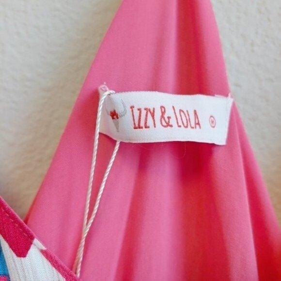 Izzy & Lola Dress Boho Tribal Print Sz M - Picture 4 of 10